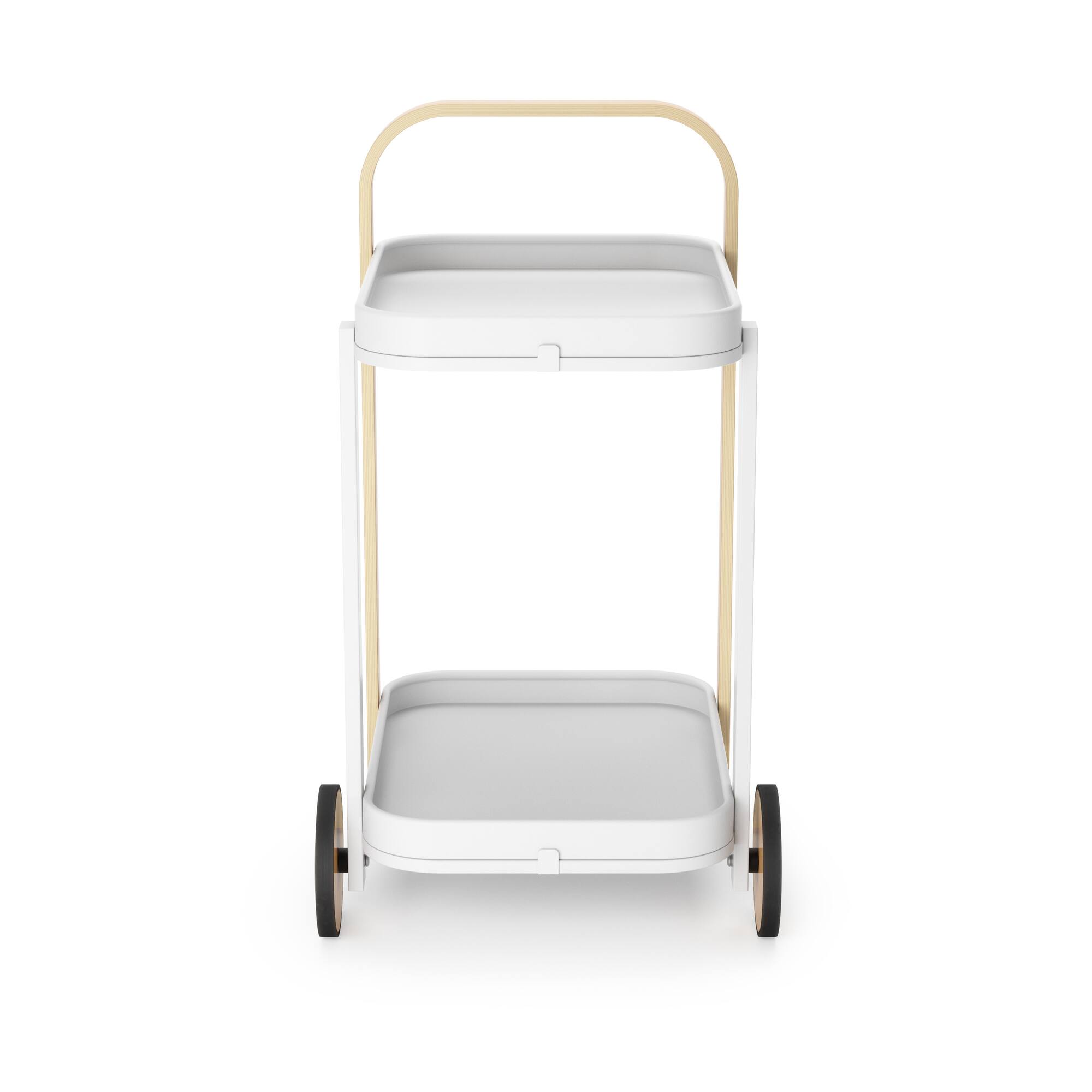 Umbra 21" x 32" White Bellwood Bar & Storage Cart